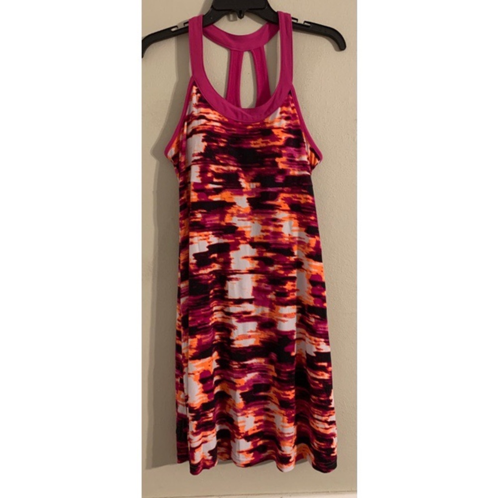 TEK Gear DryTEK pink exercise dress wicking SZ M